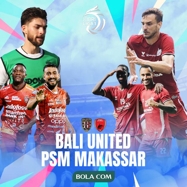BRI Liga 1 - Bali United Vs PSM Makassar - Duel Pemain Asing