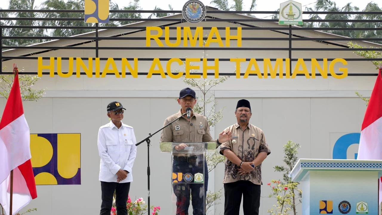 Menko AHY Resmikan Huntara di Aceh Tamiang: Bukti Kehadiran Negara dan Tumbuhkan Harapan Baru Masyarakat