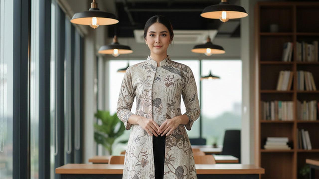 7 Model Atasan Batik Berkerah untuk Wanita Karier, Beri Kesan Elegan di 2026