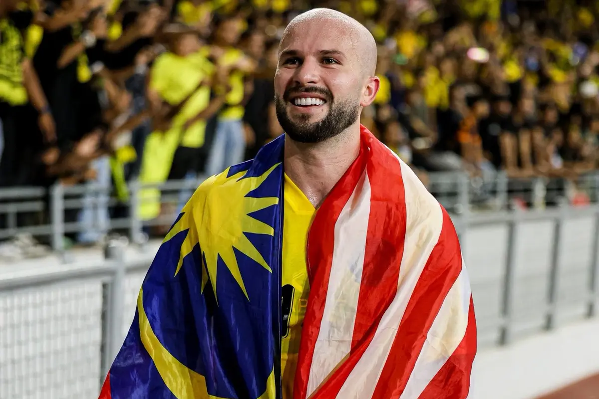 Joao Figueiredo, pemain naturalisasi baru Timnas Malaysia.
