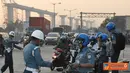Citizen6, Jakarta: Dinas Provos Komando Lintas Laut Militer menggelar operasi Gaktib gabungan di depan dan di dalam Mako Kolinlamil, Jalan Raya Pelabuhan Pos IX, Tanjung Priok, Jakarta, Rabu (27/06). (Pengirim: Kadispen Kolinlamil).