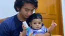 Rizki DA dan Baby Syaki (Instagram/baihaqqi_syaki_ramadhan)