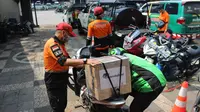 Baznas Berdayakan Pengemudi Ojol Distribusikan Bantuan untuk Tenaga Medis
