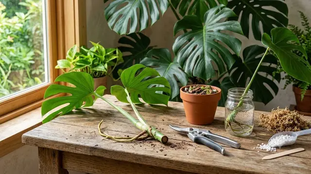 Cara Memperbanyak Tanaman Monstera