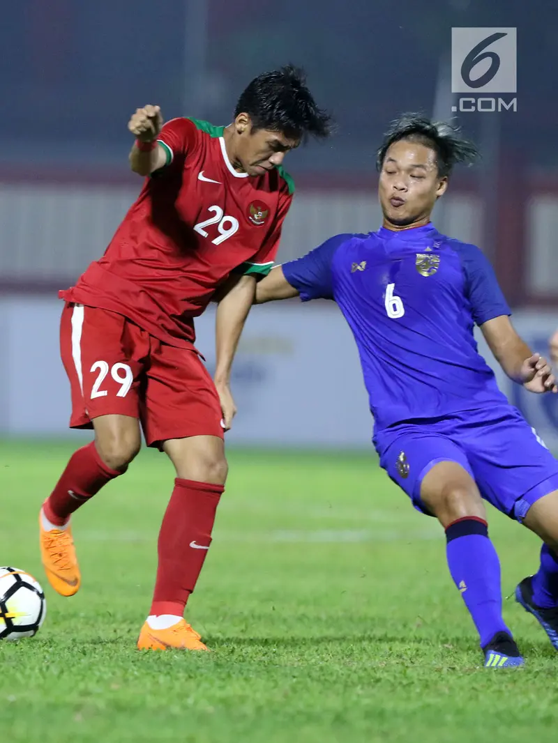 Timnas Indonesia U-23 Gagal Redam Thailand U-23