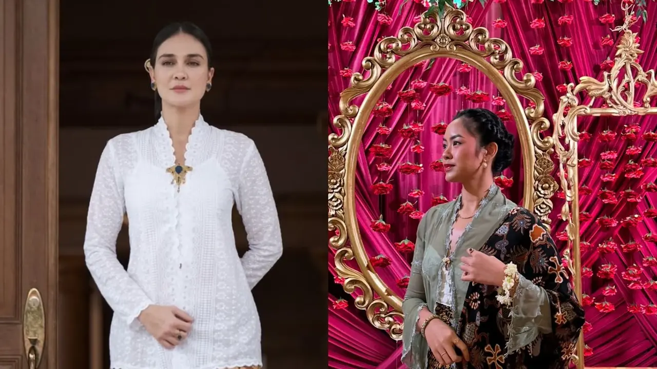 Inspirasi Mix and Match Kebaya dari Artis Perempuan Tanah Air