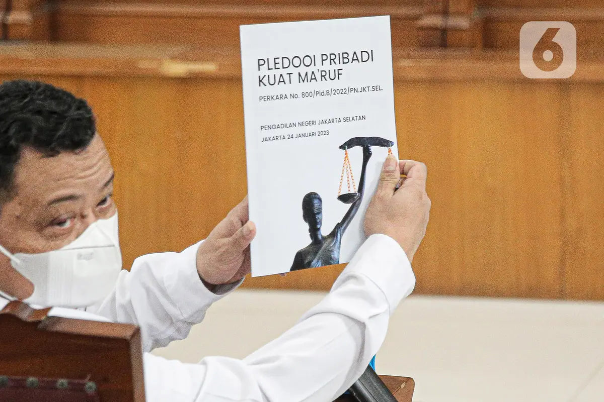 Sampaikan Pleidoi, Kuat Maruf Minta Hakim Bebaskan Dirinya dari Dakwaan Kasus Pembunuhan Brigadir J