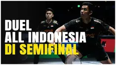 Berita Video, Leo Rolly Carnando / Bagas Maulana berhasil melaju ke semifinal All England 2025 setelah kalahkan wakil China Taipei di perempat final pada Jumat (14/3/2025)
