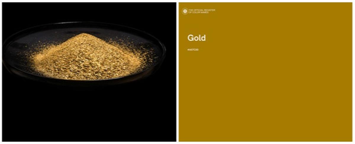 Warna Gold