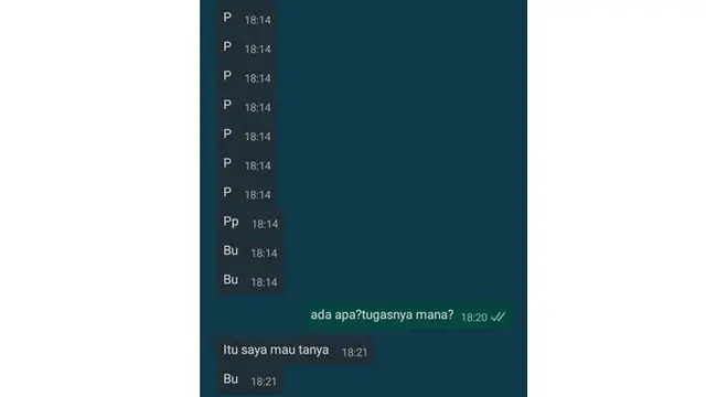 6 Chat Murid Tanya Tugas Ini Nyeleneh, Bikin Geregetan