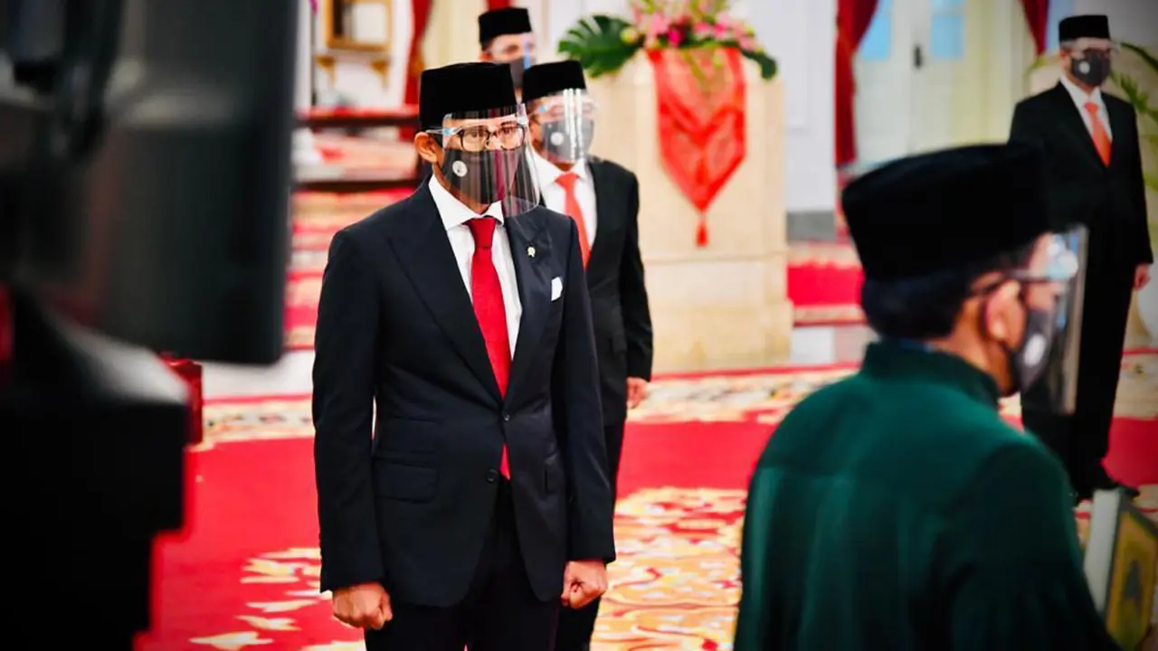 FOTO: Presiden Jokowi Lantik Enam Menteri Baru Kabinet Indonesia Maju