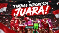 Timnas Indonesia juara FIFA ASEAN Cup 2026. (Photo Bola.com/Budy Santoso)