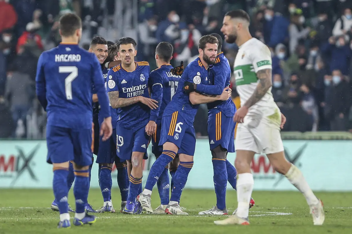Kalahkan Elche 2-1, Real Madrid ke Perempat Final Copa del Rey