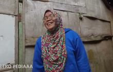 ⁠Dulu Kaya Raya, Sosok Wanita Paruh Baya Mantan TKW Arab Tinggal di Gubuk Tengah Hutan 'Mencari Ilmu