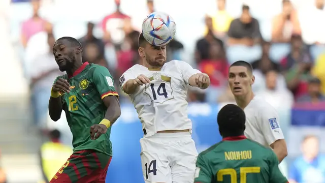 Kamerun vs Serbia di Piala Dunia 2022