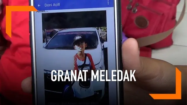 Dua bocah tewaas setelah menjadi korban ledakan granat di Bogor, Jawa Barat.