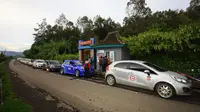 Kegiatan touring akhir tahuno oleh Rocks wilayah Jawa Barat ini juga didukung oleh PT Kia Mobil Indonesia selaku APM Kia di Indonesia.