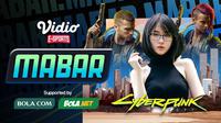 Main bareng Cyberpunk 2077 bersama Larissa Rochefort, Sabtu (19/12/2020) pukul 19.00 WIB dapat disaksikan melalui platform Vidio, laman Bola.com, dan Bola.net. (Dok. Vidio)
