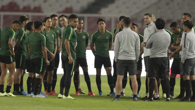 Latihan Timnas Indonesia