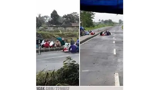 5 Kelakuan Kocak Makan di Jalan Raya Ini Bikin Geleng Kepala