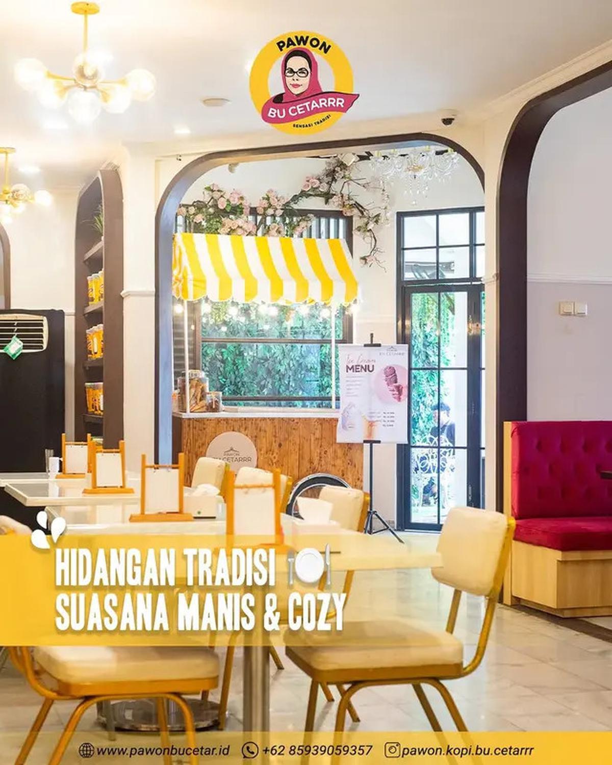 Potret Restoran Ibunda Syahrini di Jakarta Selatan, Cozy dan Penuh Sentuhan Tradisi