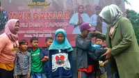 Yuddin dan Nursabbi, Dua Anak SD Bone yang Gerakkan Hati Emak-Emak Pendukung Ganjar