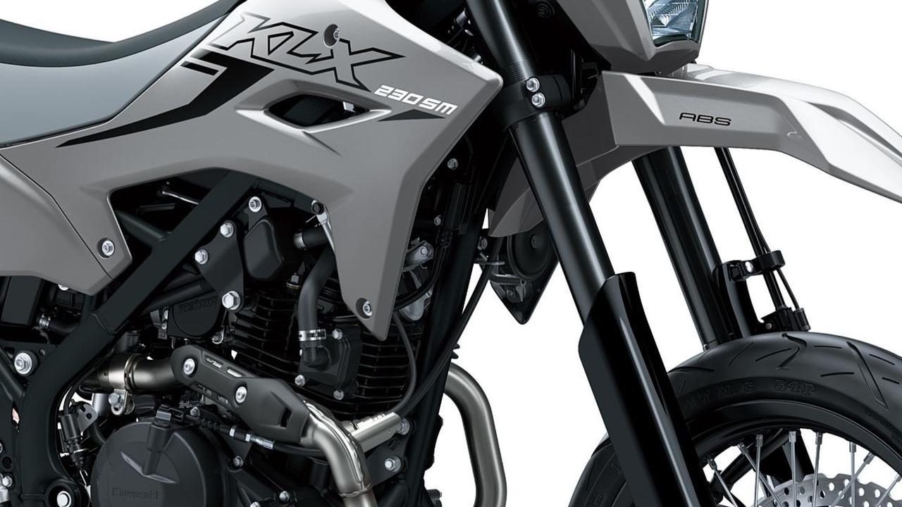 Mesin KLX230 mengalami pembaruan