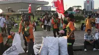 Sampah Acara HUT RI di Monas hingga Sudirman-Thamrin 79 Ton, Operasi Pembersihan Libatkan Ribuan Petugas