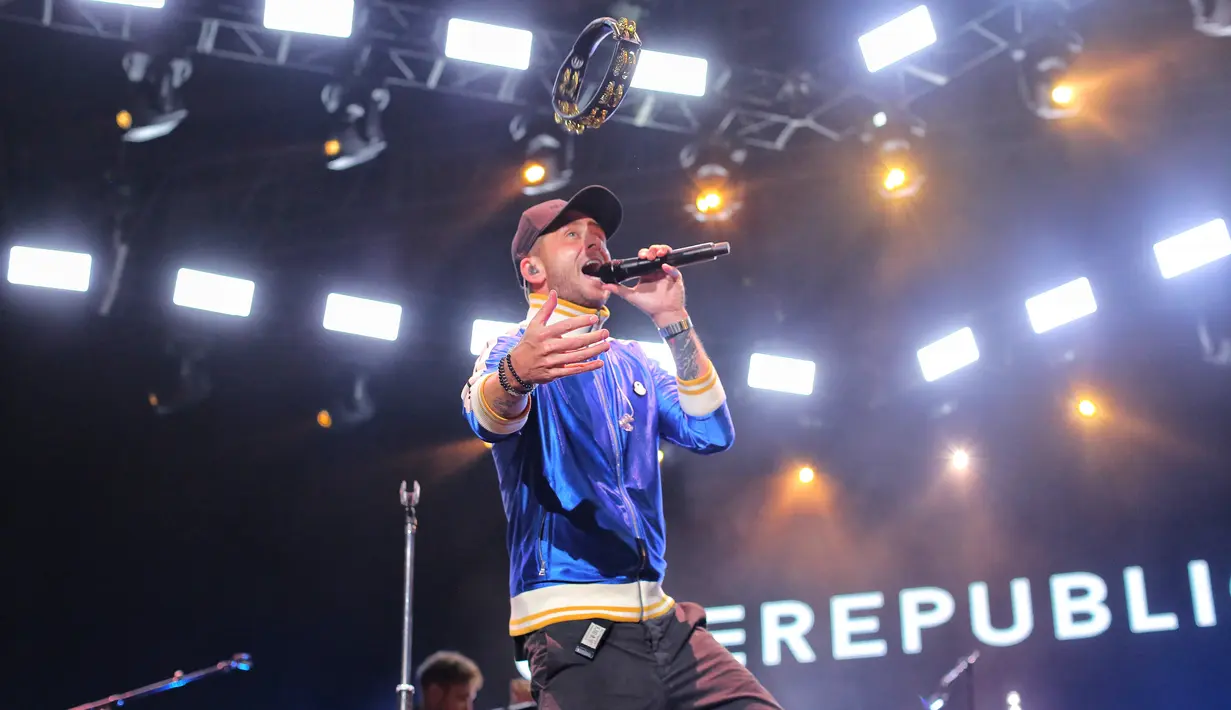 One Republic jadi salah satu lineup yang sangat dinanti di Woke Up Fest 2023. [Adrian Putra/Fimela.com]