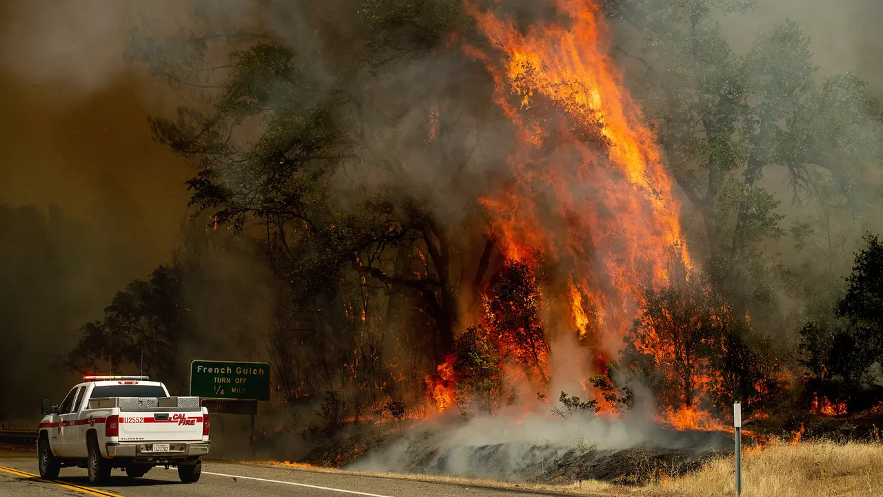 Kebakaran Hutan Mengerikan di California