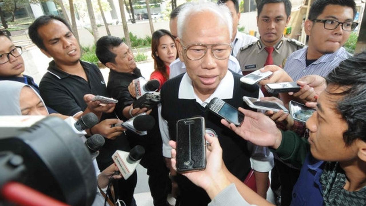Ketua Dewan Pers Bagir Manan mendatangi KPK