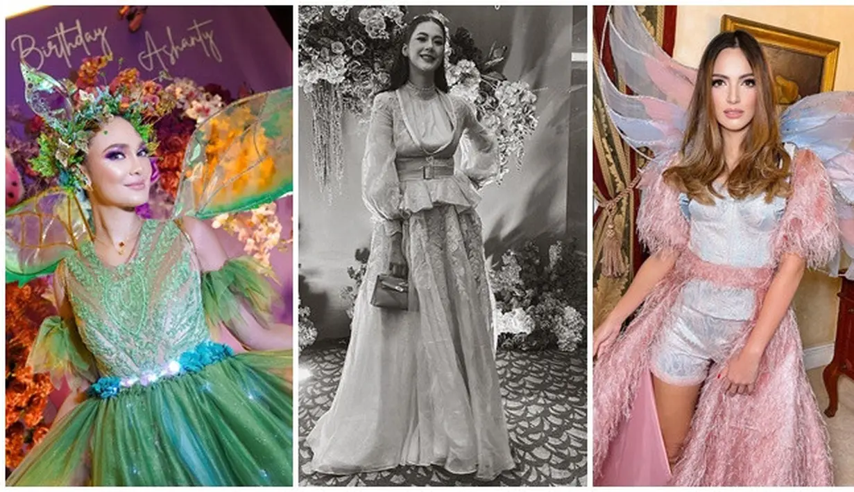 Begini detail penampilan Luna Maya, Paula Verhoeven, dan Nia Ramadhani hadiri acara ulang tahun Ashanty. Seakan tak menua, sahabat Ashanty ini banjir pujian dari warganet. Acara Ashanty dipenuhi oleh bunga-bunga dan nuansa kupu-kupu, tamu undangan tampil bak peri. Bikin pangling, sederet artis ini tentunya punya didandani MUA langganan dan busananya di styling oleh fashion stylist ternama. (Liputan6.com/IG/@lunamaya/@paula_verhoeven/@ramadhaniabakrie)