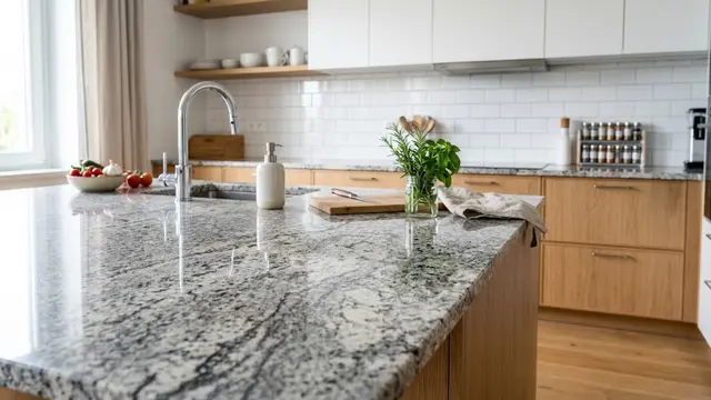 Countertop Dapur dari Granit