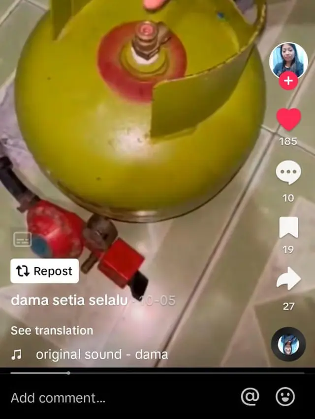 Potret cara kedua (Sumber: TikTok/@nadiapurwanto445)