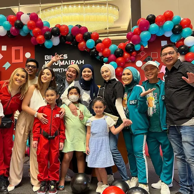 Pesta ulang tahun ke-8 Bilqis putri Ayu Ting Ting
