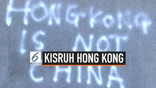 VIDEO: Suasana Terkini Hong Kong Usai Ricuh Demonstrasi