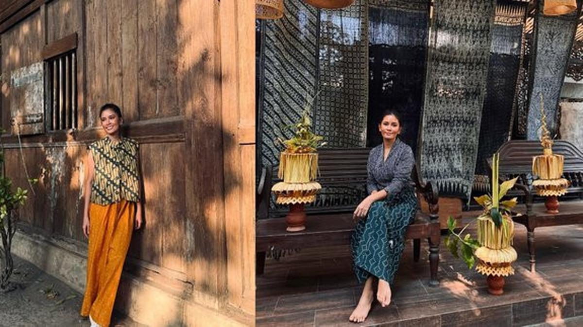 Pesona Titi Radjo Padmaja saat Kenakan Batik dengan Berbagai Model, Super Elegan dan Kasual