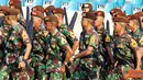 Citizen6, Magelang: Raut wajah gembira menghiasi para Taruna Akademi TNI dan Polri saat mengikuti Apel Kesiapan Pembentukan Satuan Tugas Taruna pada, Minggu (8/7). (Pengirim: Badarudin Bakri)