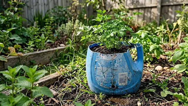 Pot Tanaman Murah dari Limbah Rumah Tangga