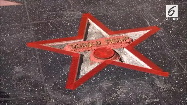 VIDEO: Hollywood Walk of Fame Donald Trump Akan Dihapus