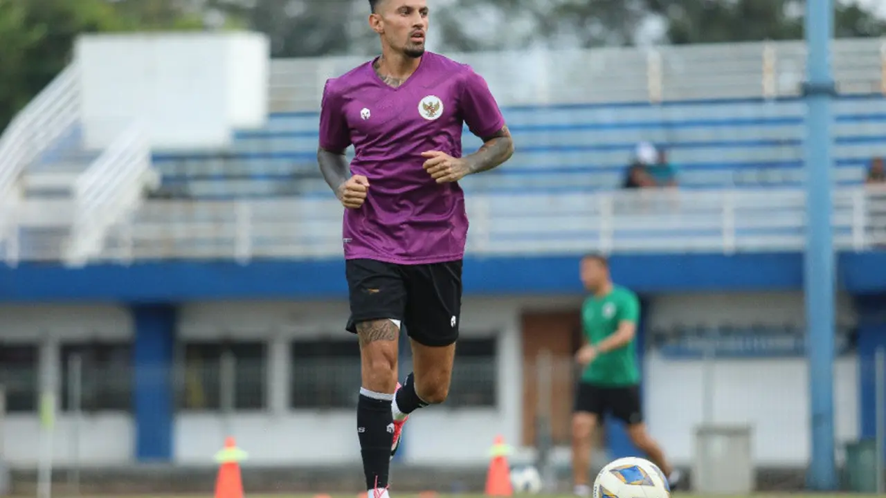 Stefano Lilipaly comeback bersama Timnas Indonesia.