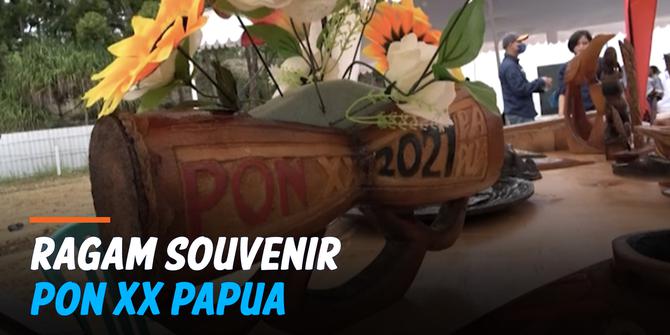 VIDEO: Kerajinan Cantik Produksi Mahasiswa Papua Dijual di PON XX