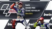 Jorge Lorenzo dan Valentino Rossi (reuters)