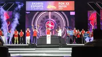 Ketatnya persaingan pada perhelatan Eksibisi Esports PON Papua 2021 menjadi bukti pemerataannya pembinaan para atlet di seluruh wilayah Indonesia. (dok. PBESI)