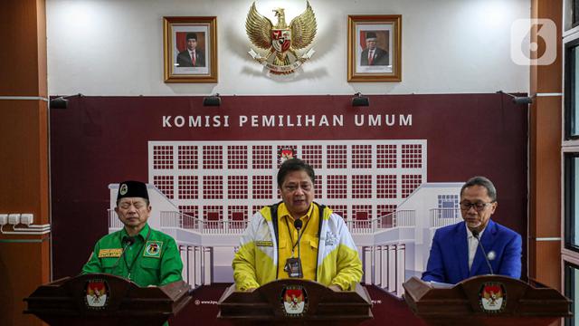 3 Ketua Umum Partai Koalisi Indonesia Bersatu Sampaikan Keterangan Pers Bersama