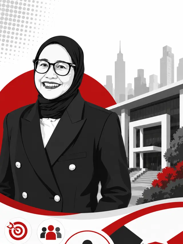 Infografis Gebrakan Nanik S Deyang 45 Hari Menjabat Kepala BGN.