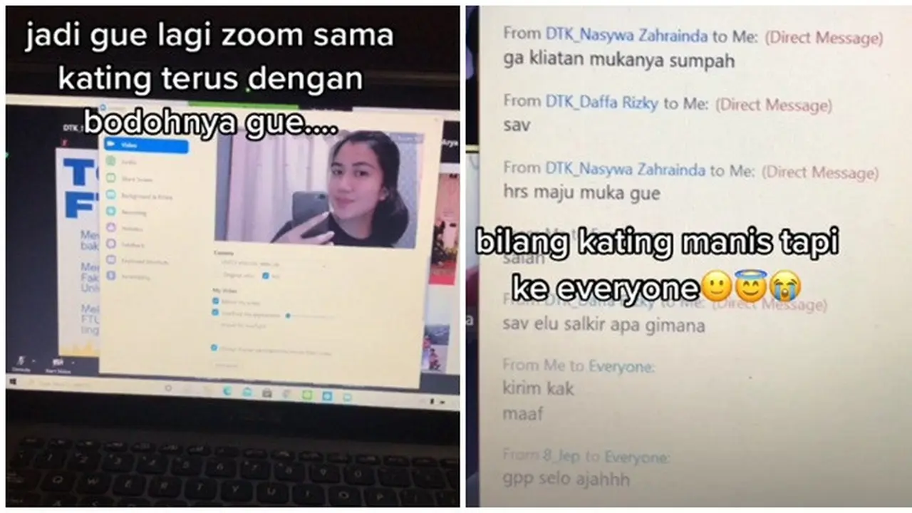 Niat Bilang Manis ke Kakak Tingkat, Cerita Wanita Salah Kirim Pesan di Zoom Ini Bikin Malu