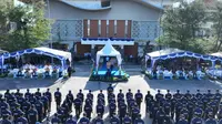 Pengukuhan Satgas Patroli Keimigrasian Bali oleh Ditjen Imigrasi, menandai komitmen pengawasan orang asing demi menjaga ketertiban dan keamanan wilayah. (sumber: Keminimipas)