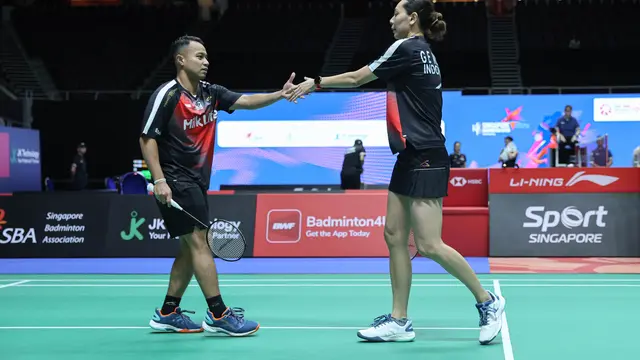 Rehan Naufal Kusharjanto/Gloria Emanuelle Widjaja -  Singapore Open 2025 - Bulu Tangkis