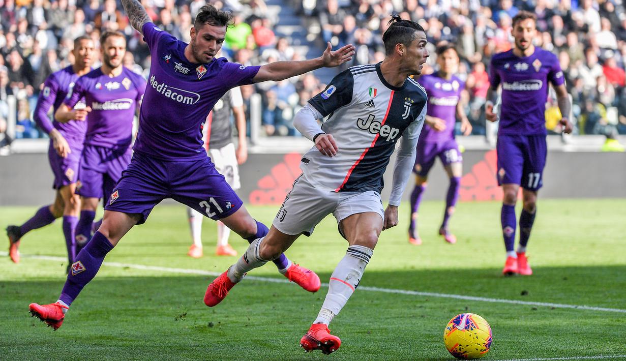 Foto Penampilan Ciamik Cristiano Ronaldo Saat Juventus Hajar Fiorentina Bola Liputan6 Com